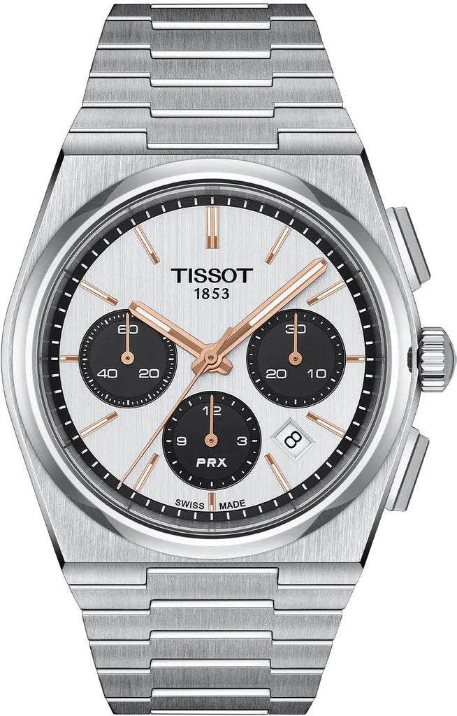 Tissot T-Classic PRX Chronograph Automatic T137.427.11.011.00 100M Men's Watch