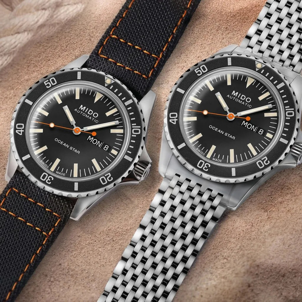 Mido Ocean Star Tribute Special Edition Automatic Diver's M026.830.11.051.00 200M Men's Watch With Gift Set