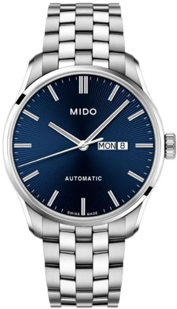 Mido Belluna Sunray Blue Dial Automatic M024.630.11.041.00 Men's Watch
