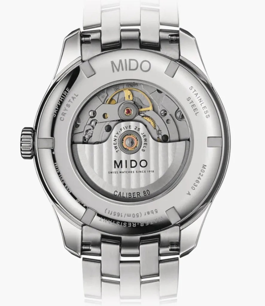 Mido Belluna Sunray Blue Dial Automatic M024.630.11.041.00 Men's Watch