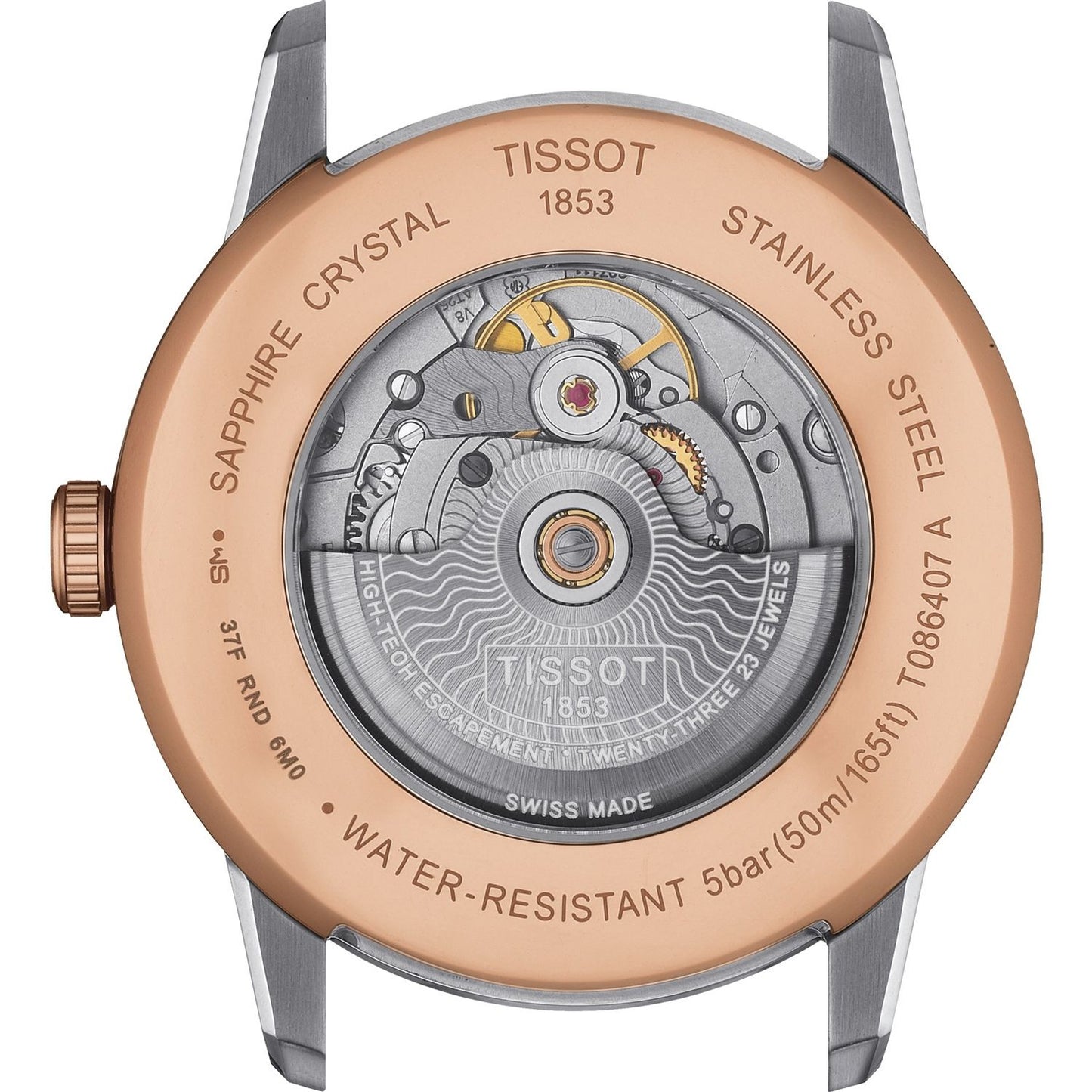 Tissot T-Classic Luxury Powermatic 80 Automatic T086.407.22.067.00