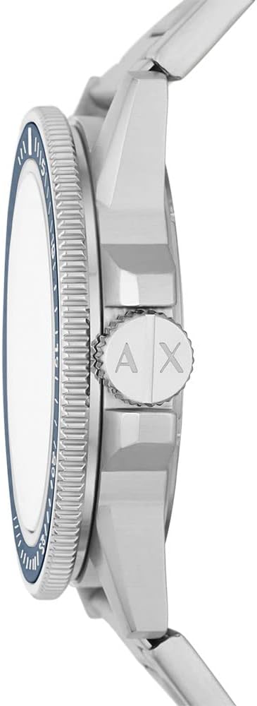 Armani Exchange Stainless Steel Blue Dial Quartz AX1861