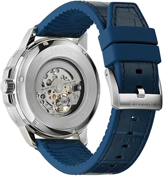 Bulova Marine Star Open Heart Automatic Diver's 200M Men's Watch