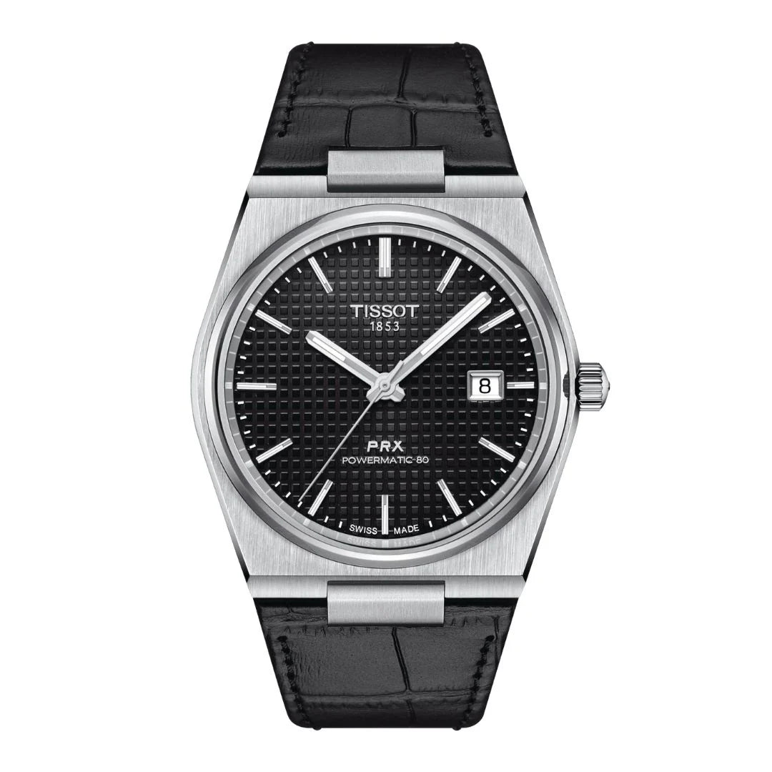 Tissot PRX T-Classic Powermatic 80 Black Dial T137.407.16.051.00 100M