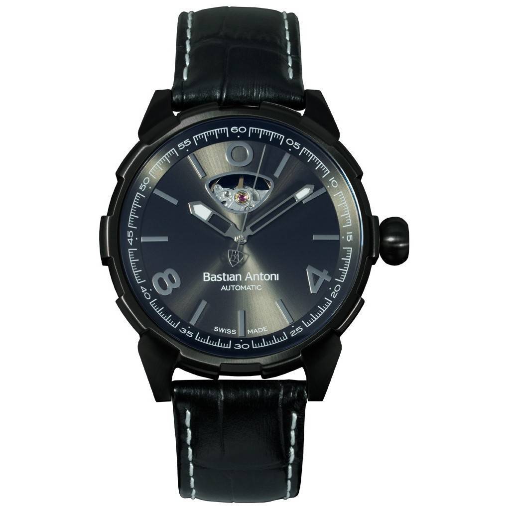 Bastian Antoni Turbulent BA01 Gold Tone Stainless Steel Anthracite Dial Automatic