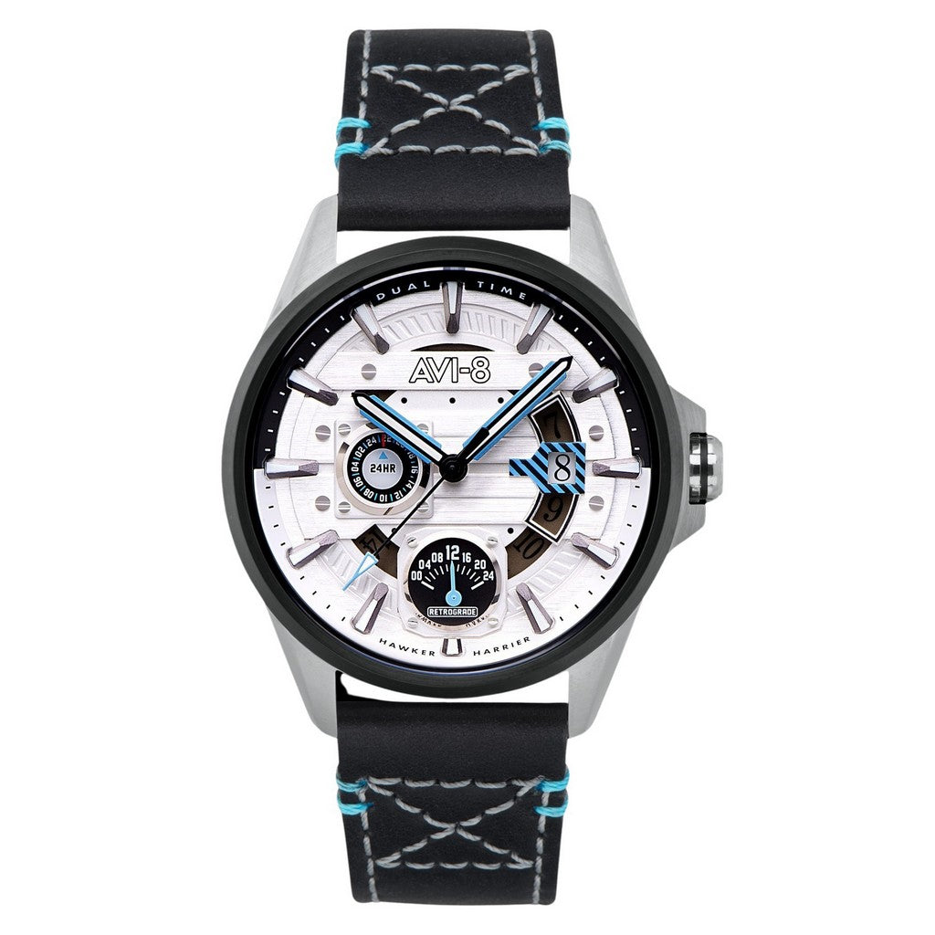 AVI-8 Hawker Harrier Farley Multifunction Stratosphere White Dial AV-4098-01