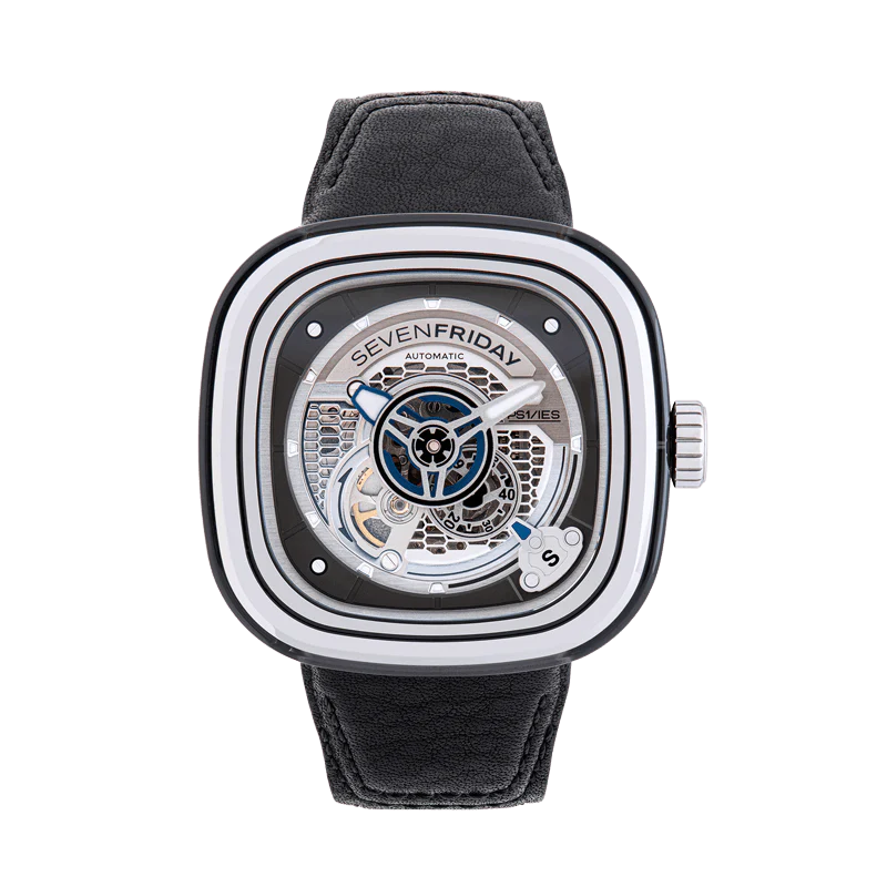 Sevenfriday P-Series Grey Skeleton Automatic PS1/01 SF-PS1-01 Men's Watch