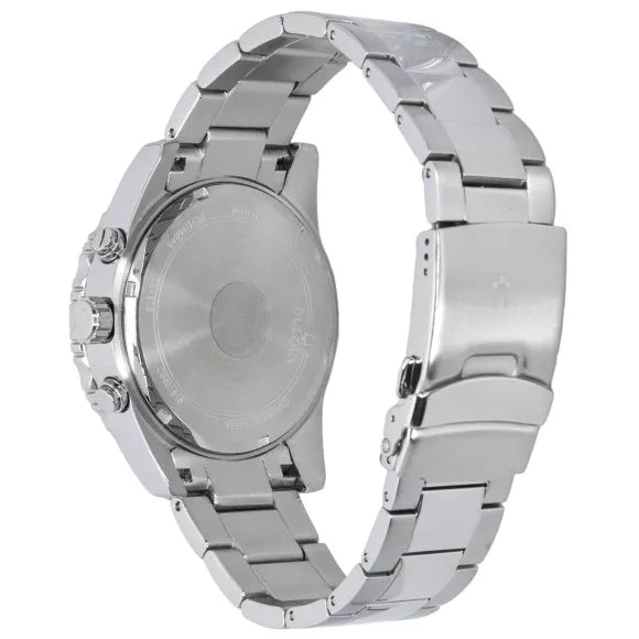 Bulova Essentials Blue Dial Quartz 100M Men's Watch