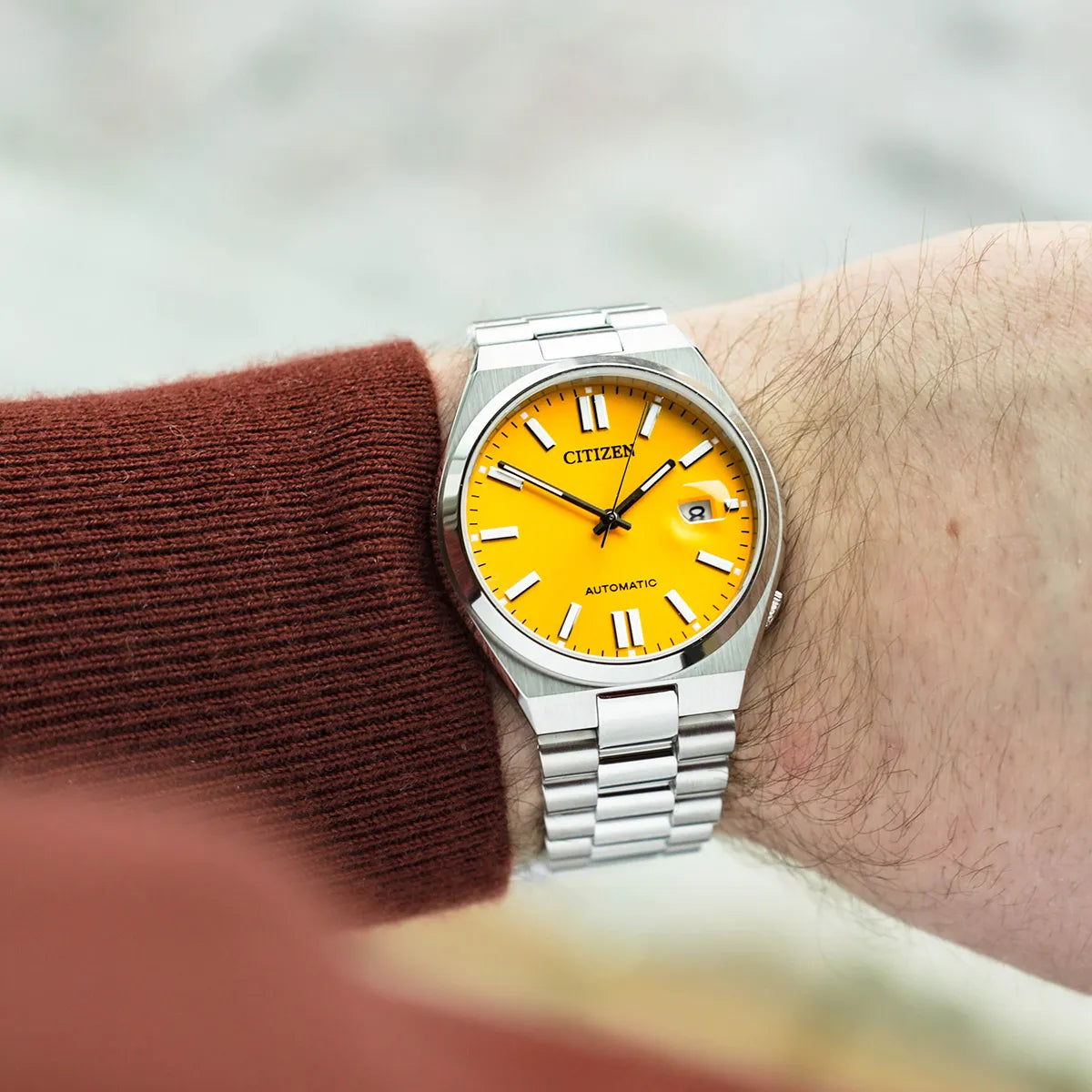 Citizen Tsuyosa Yellow Dial Automatic NJ0150-81Z