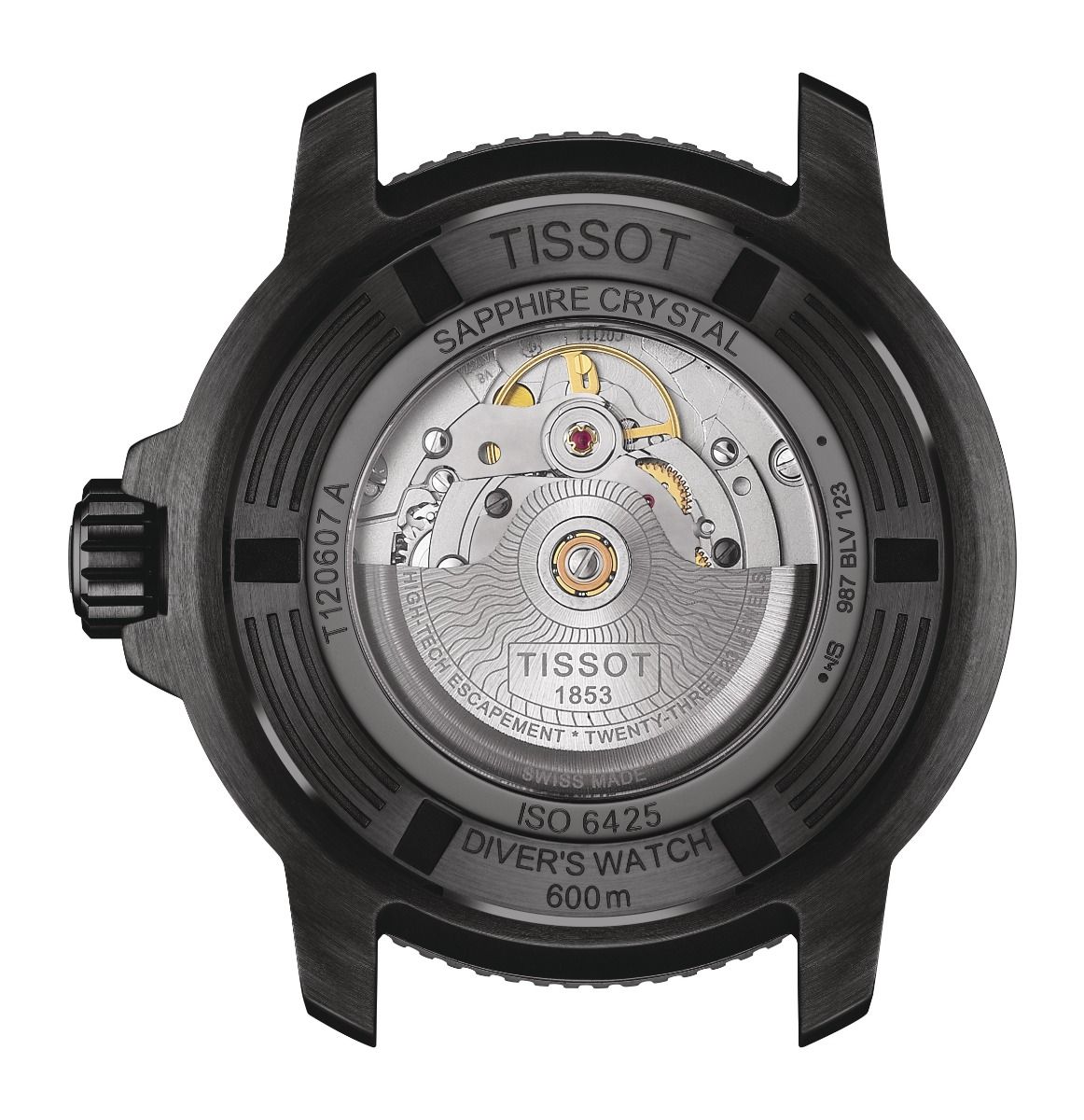 Tissot T-Sport Seastar 2000 Powermatic 80 Diver's T120.607.37.041.00 600M Men's Watch