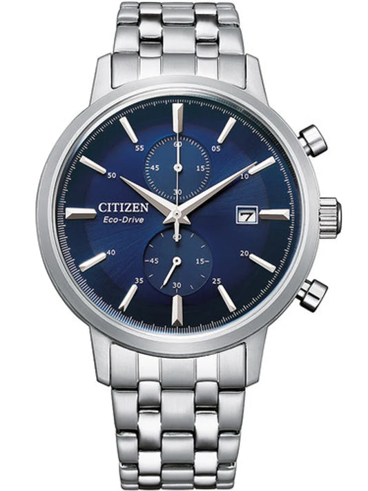 Citizen Classic Blue Dial Stainless Steel Eco-Drive CA7060-88L