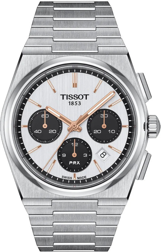 Tissot T-Classic PRX Chronograph Automatic T137.427.11.011.00 100M Men's Watch
