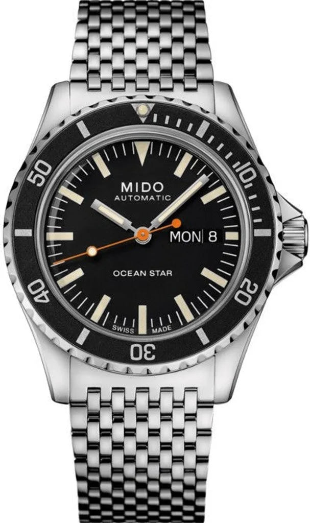 Mido Ocean Star Tribute Special Edition Automatic Diver's M026.830.11.051.00 200M Men's Watch With Gift Set