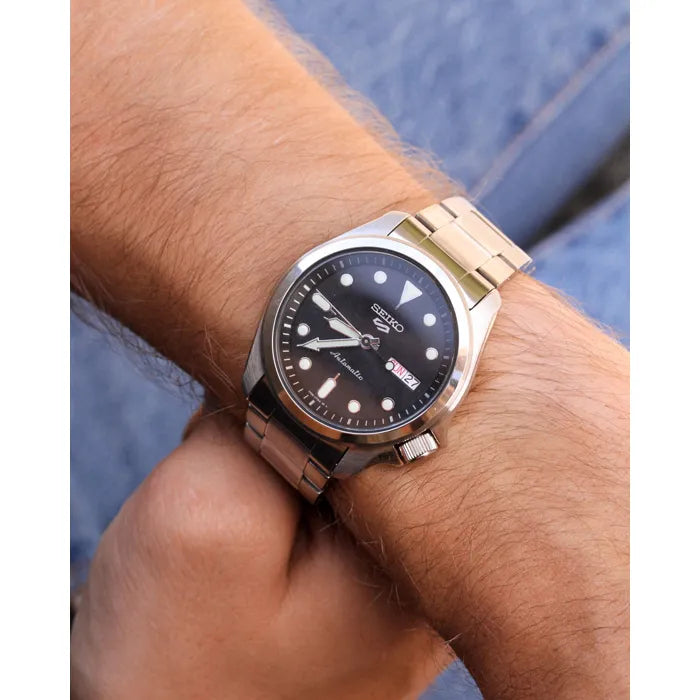 Seiko 5 Sports Black Dial Automatic SRPE55K1