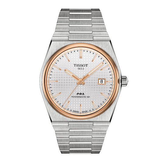 Tissot PRX T-Classic Powermatic 80 Silver Dial T137.407.21.031.00 100M