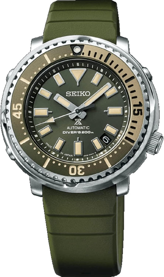 Seiko Prospex Safari Tuna Edition Automatic Green Dial Diver's SRPF83J1 200M
