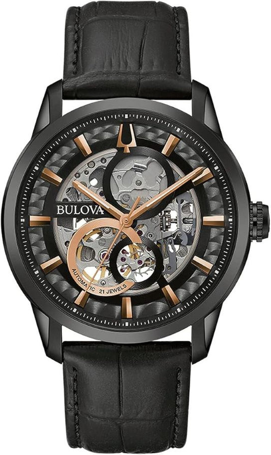 Bulova Classic Sutton Skeleton Automatic Men's Watch