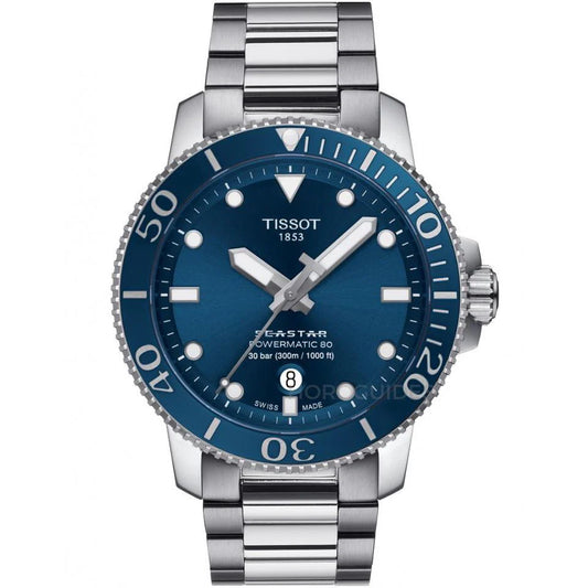Tissot Seastar 1000 Professional Powermatic 80 Blue Dial Diver's T120.407.11.041.03 300M