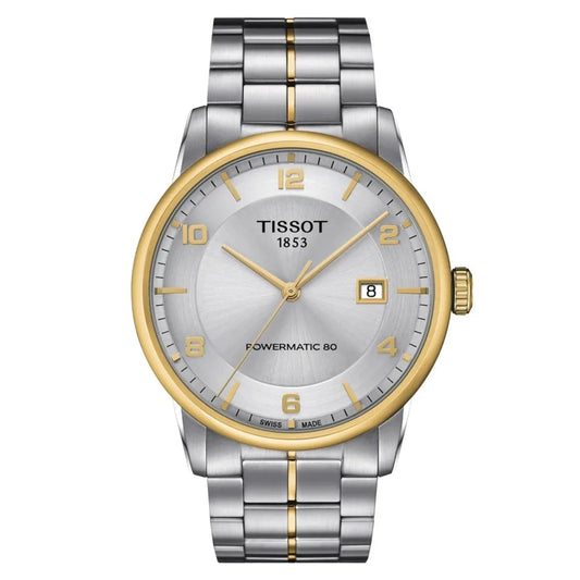 Tissot T-Classic Luxury Powermatic 80 Silver Dial T086.407.22.037.00