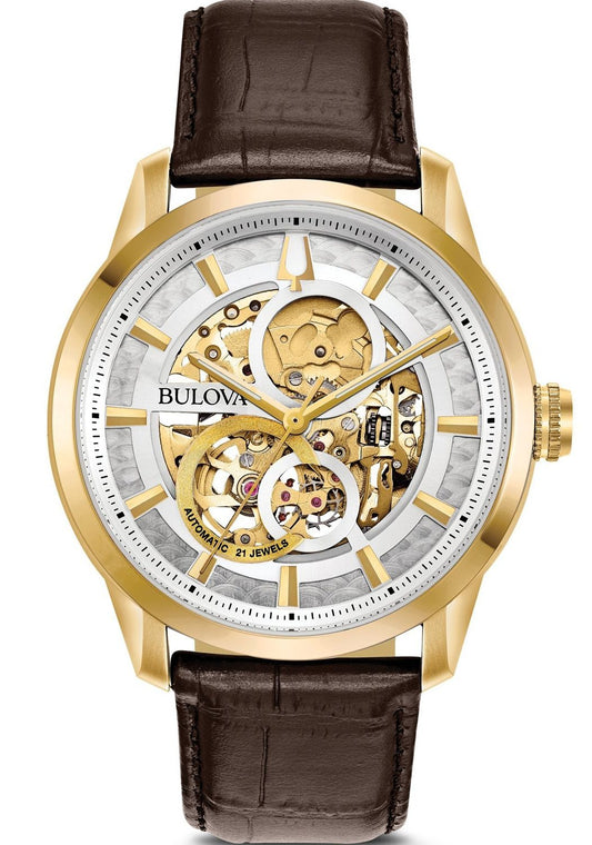 Bulova Classic Sutton Skeleton Automatic Men's Watch