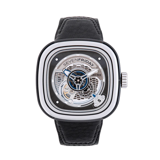 Sevenfriday P-Series Grey Skeleton Automatic PS1/01 SF-PS1-01 Men's Watch