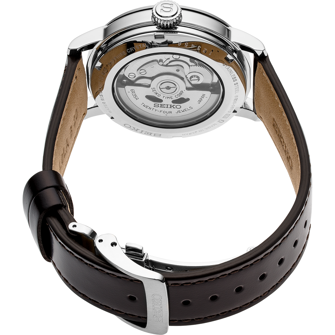 Seiko Presage Riki Watanabe Automatic Brown Enamel SPB115J1 100M