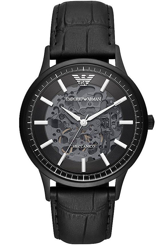 Emporio Armani Skeleton Leather Automatic AR60042