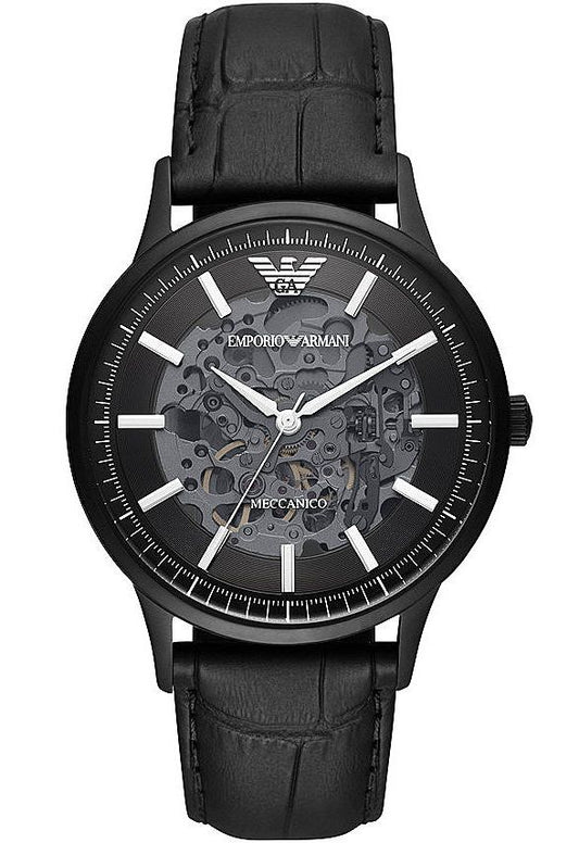 Emporio Armani Skeleton Leather Automatic AR60042