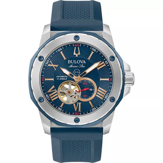 Bulova Marine Star Open Heart Automatic Diver's 200M Men's Watch