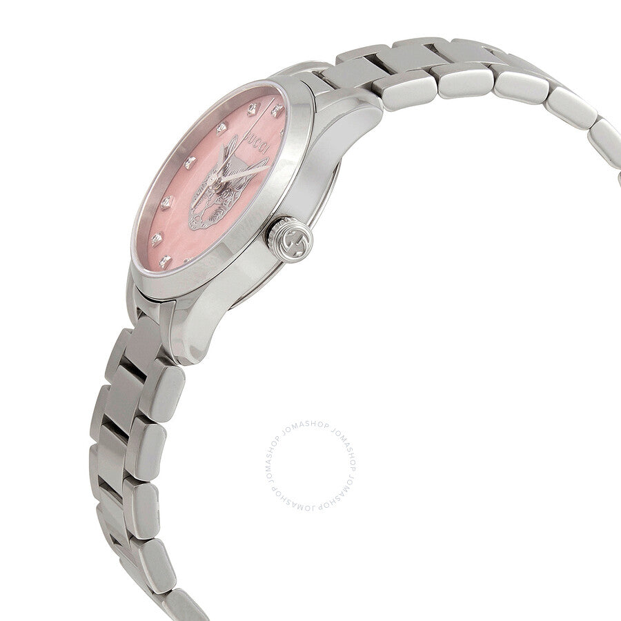 Gucci G-Timeless Diamond Accents Women's Watch