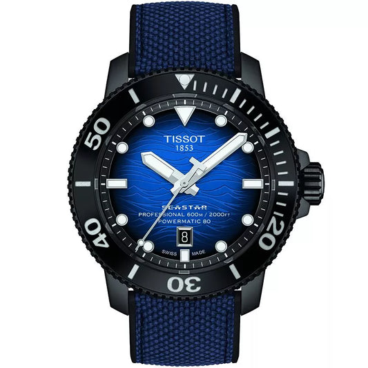 Tissot T-Sport Seastar 2000 Powermatic 80 Diver's T120.607.37.041.00 600M Men's Watch