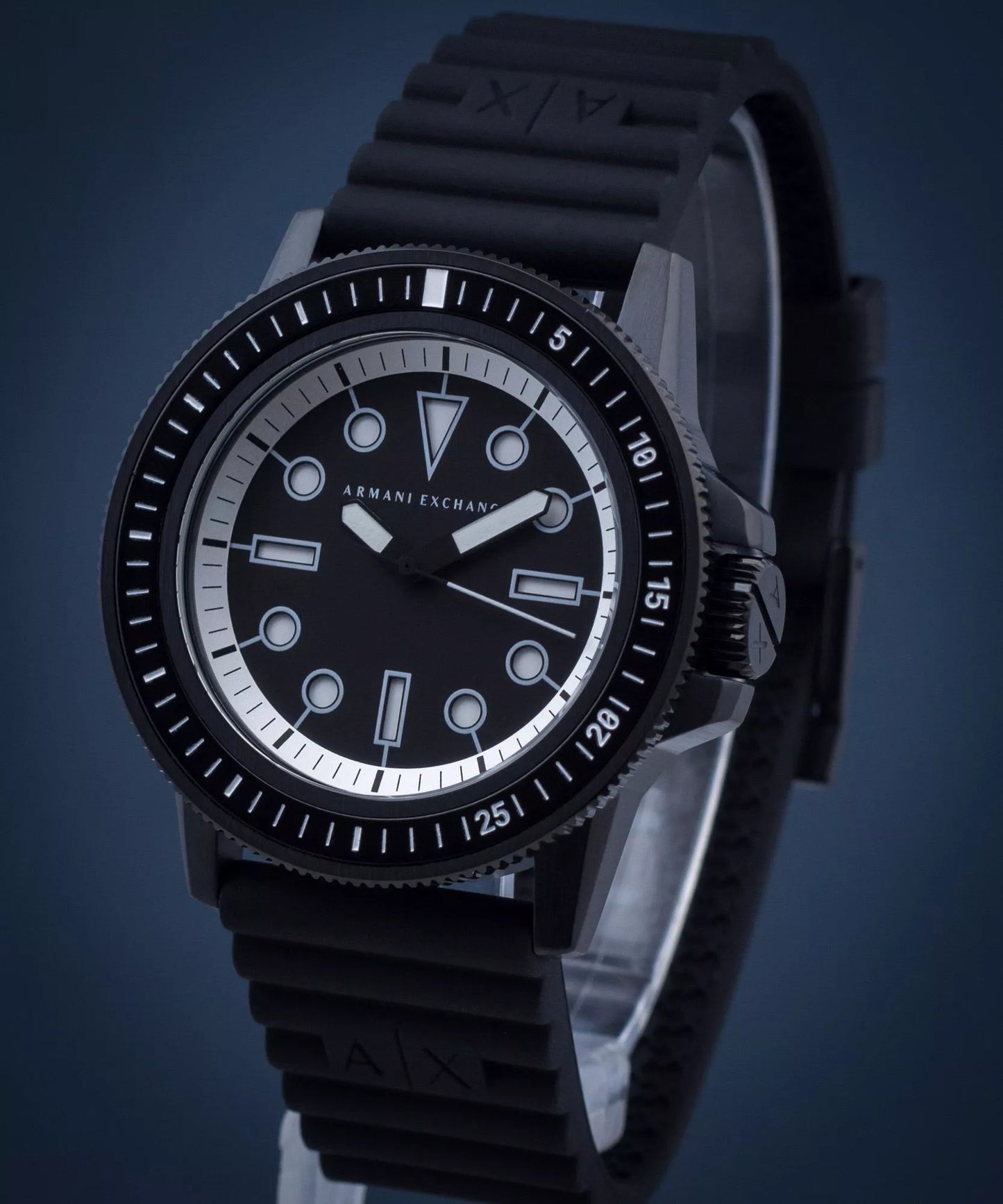 Armani Exchange Leonardo Silicone Strap AX1852