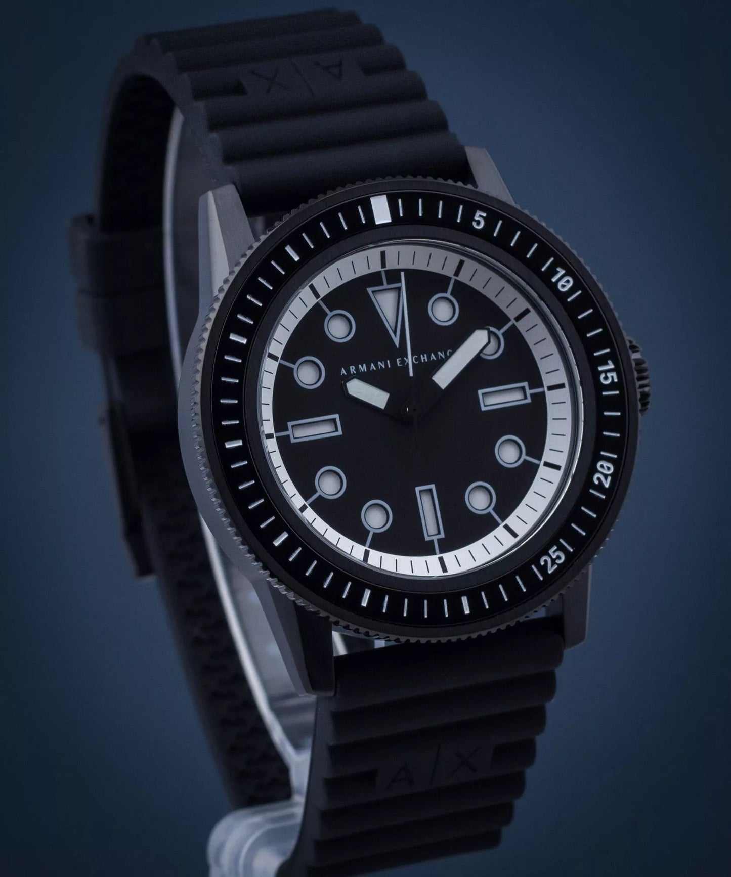 Armani Exchange Leonardo Silicone Strap AX1852